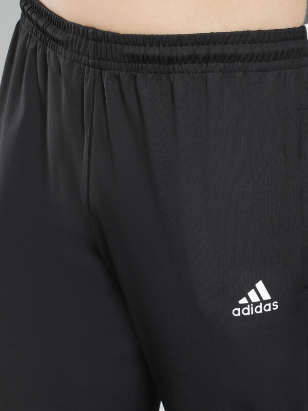 Adidas Solid Casual Men Track Pants color Black & Navy Blue - Image 21