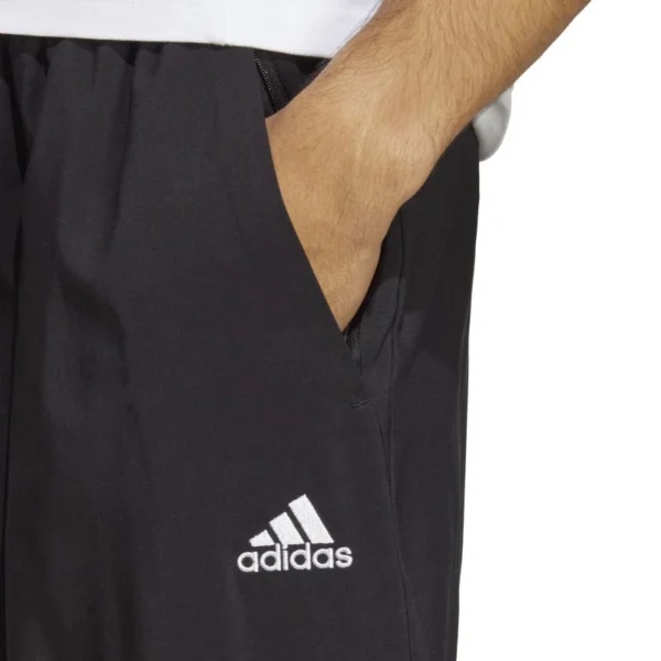 Adidas Mens Essentials Stanford Cuff Small Logo Track Pants - Image 2