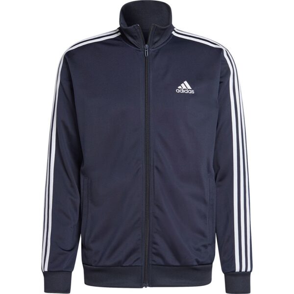 Adidas Striped Men Blue Track Suit (Jacket & Track Pant) - Image 6